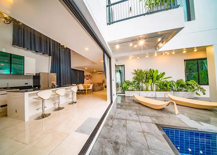 Villa 943summer Villa曼谷中心asok&tong Lor800平海天别墅 Bangkok