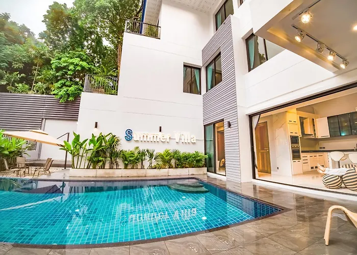 943summer Villa曼谷中心asok&tong Lor800平海天别墅 Villa *